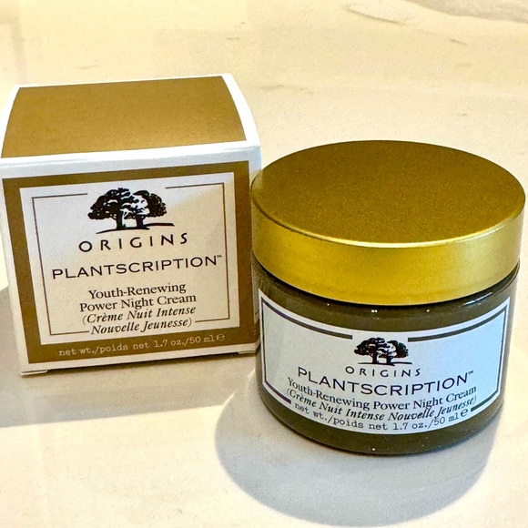 New - Origins Plantscription Night Cream - Full Size (50ml) - Picture 1 of 5